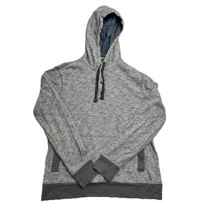 Banana Republic Men's Gray Long Sleeve Pullover Hoodie Size L